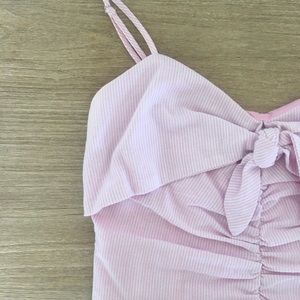 Revolve Superdown Pinstripe Dress